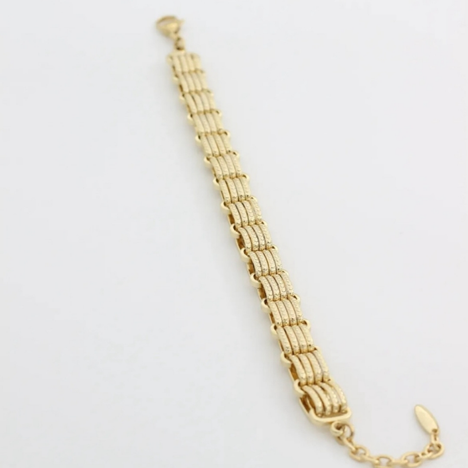 14K Gold Hasır Bileklik