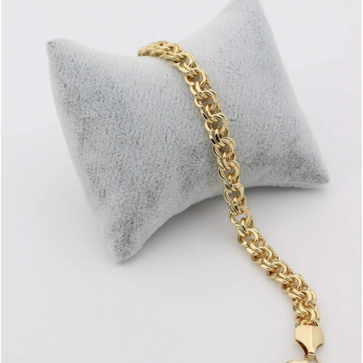 14K Gold Örgü Bileklik