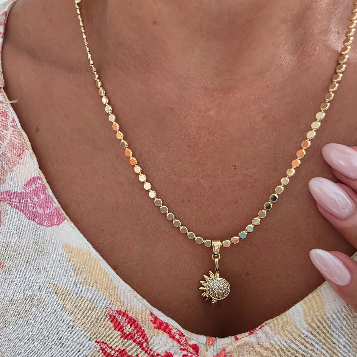 14 K Ezme Zincir 45 Cm