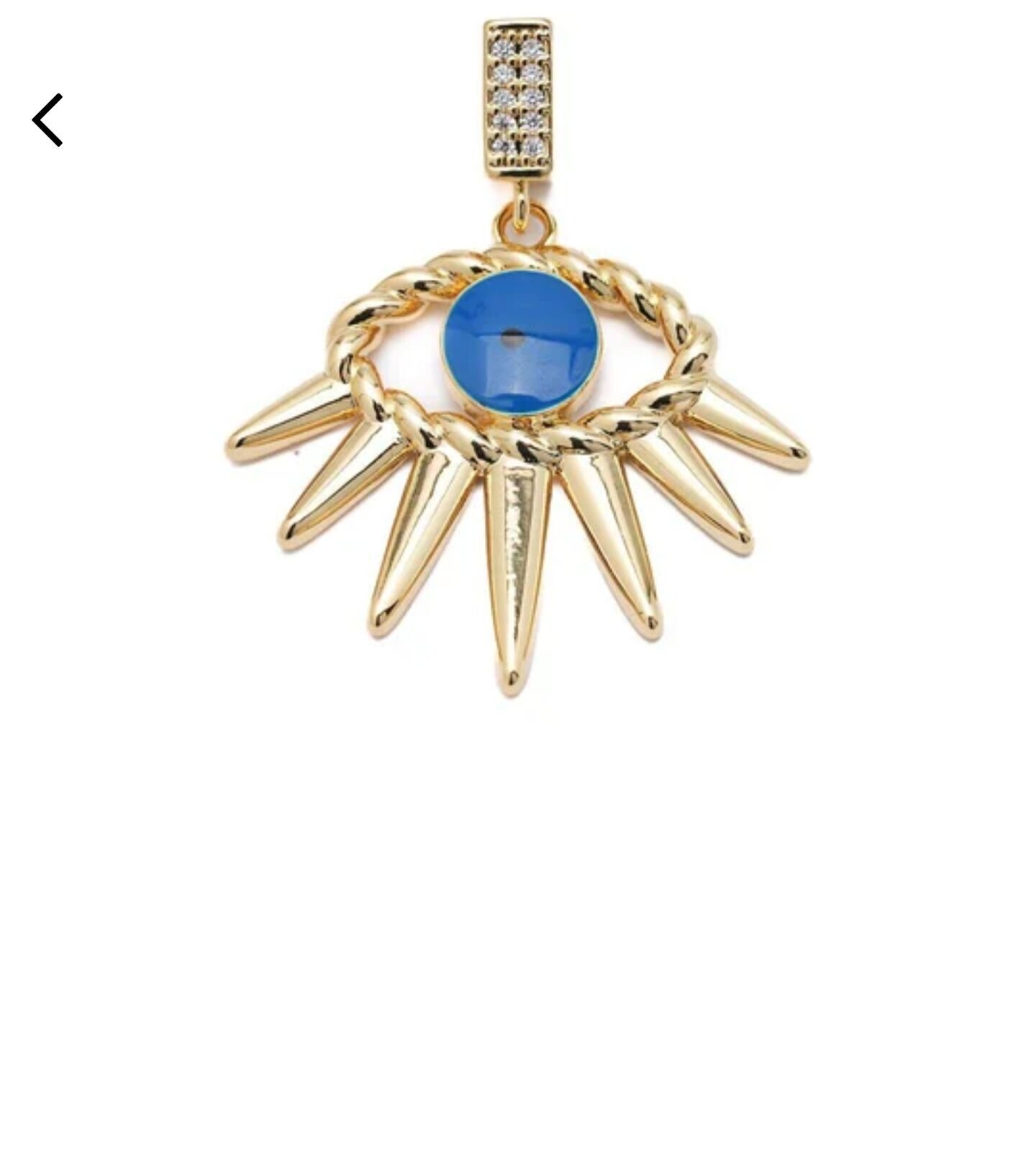 14 K Göz Kolye Ucu
